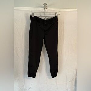 Kids Stylish Black Baseball Pants